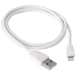 CABLE SINCRONIZACION Y CARGA USB-LIGTING IPHONE 1m