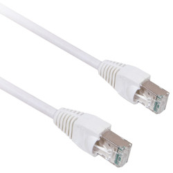 CABLE ETHERNET RJ45/RJ45 CAT6 CU-BLANCO 10M