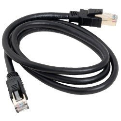 CABLE ETHERNET RJ45/RJ45 CAT8 CU-NEGRO 1M
