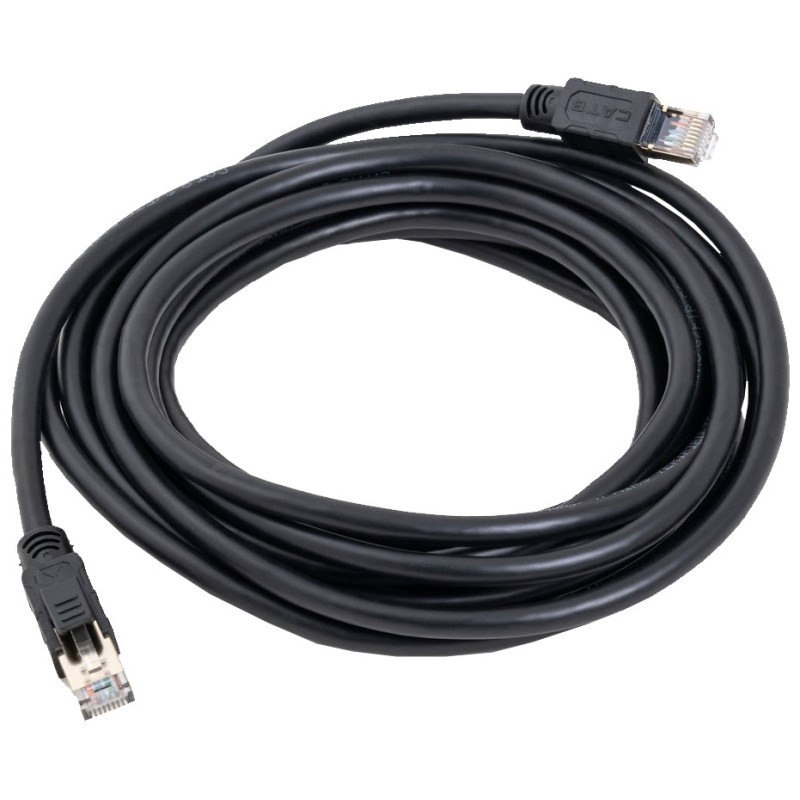 CABLE ETHERNET RJ45/RJ45 CAT8 CU-NEGRO 5M