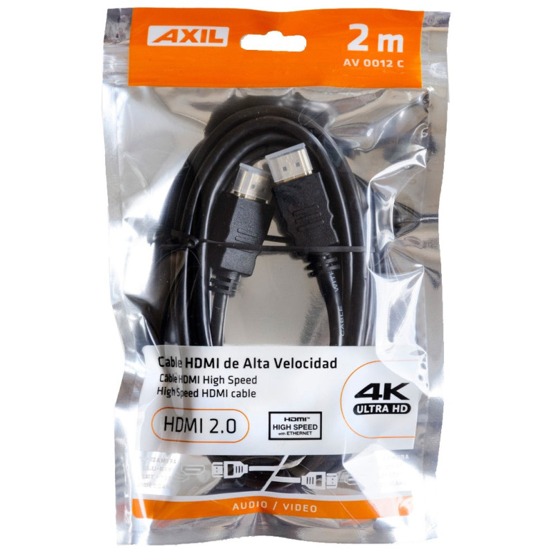 CABLE HDMI MACHO TIPO-A/ MACHO TIPO- A 2M