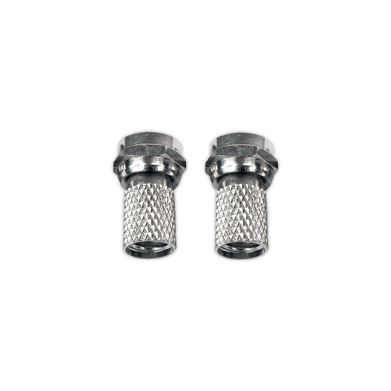CONECTOR "F" (2UNID)