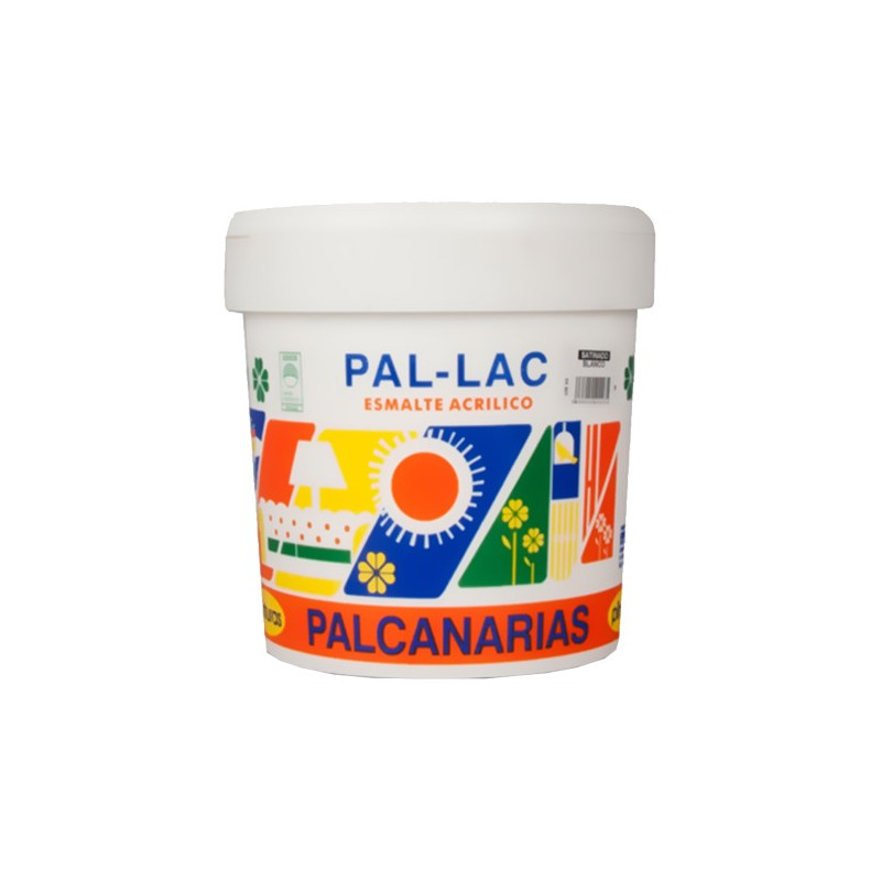 ESMALTE PAL LAC SATINADO BLANCO 4LTS.