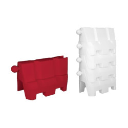 SEPARADOR DE VIA JERSEY BLANCO 1000x500x600M