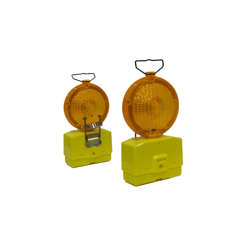 BALIZA LUZ AMBAR 2 CARAS 2-LED