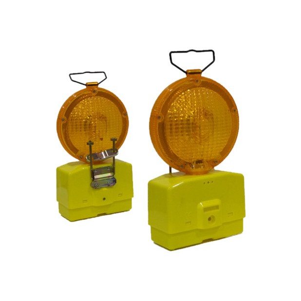 BALIZA LUZ AMBAR 2 CARAS 2-LED