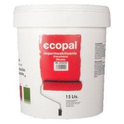 IMPERMEABILIZANTE ECOPAL BLANCO 15LTS