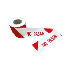 ROLLO CINTA BALIZA "NO PASAR" 10x200M