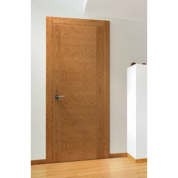 PUERTA LISA MD.LH ROBLE MALL.2030x925x35 DCHA.