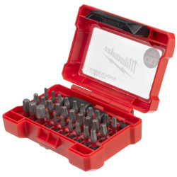 ESTUCHE 32 PUNTAS MILWAUKEE SHOCKWAVE