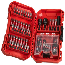 ESTUCHE 70 PUNTAS MILWAUKEE SHOCKWAVE