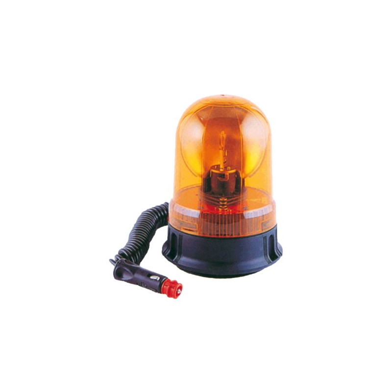 ROTATIVO HALOG.C/BASE MAGNETICA Y VENTOSA 24V