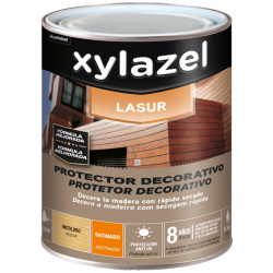 PROTECTOR LASUR AGUA SATINADO TECA 4LTS