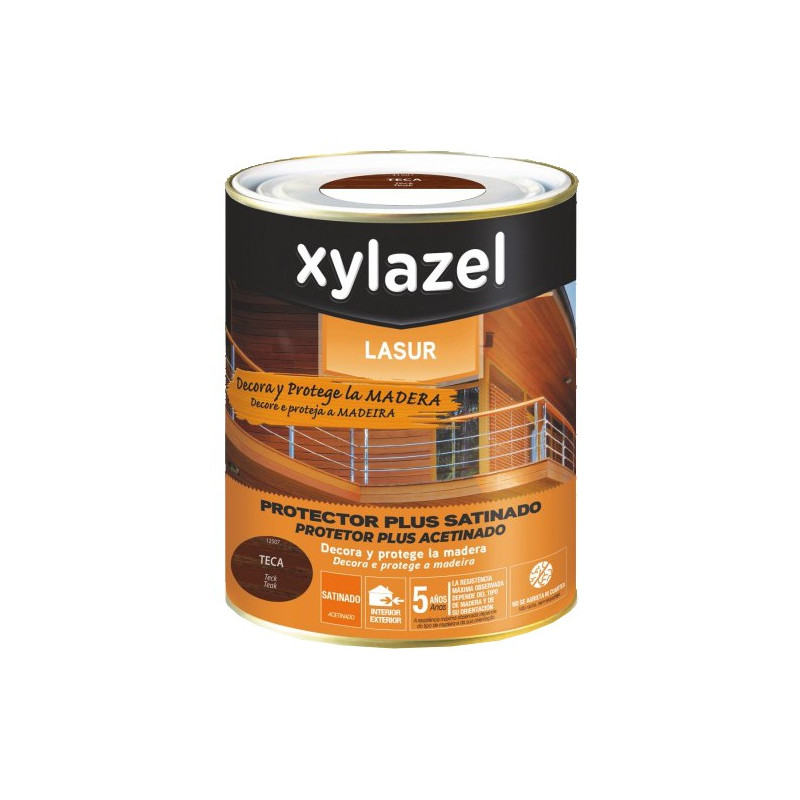 PLUS DECORA SATINADO TECA 750ML