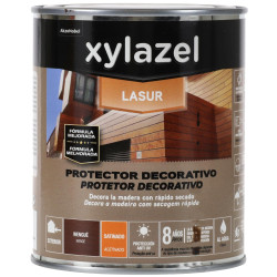 PROTECTOR LASUR AGUA SATINADO WENGUE 750ML