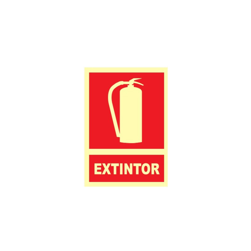 SEÑAL EXTINTOR TRIPTICO
