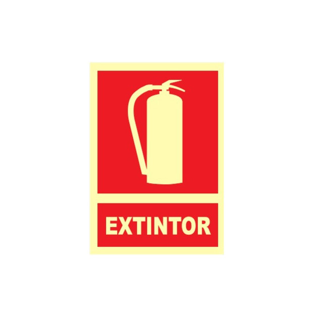 SEÑAL EXTINTOR TRIPTICO