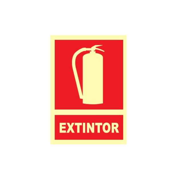 SEÑAL EXTINTOR A4 FOTOLUM