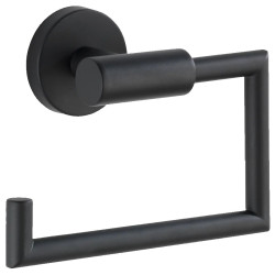 PORTARROLLOS S/TAPA ACERO INOX NEGRO MATE