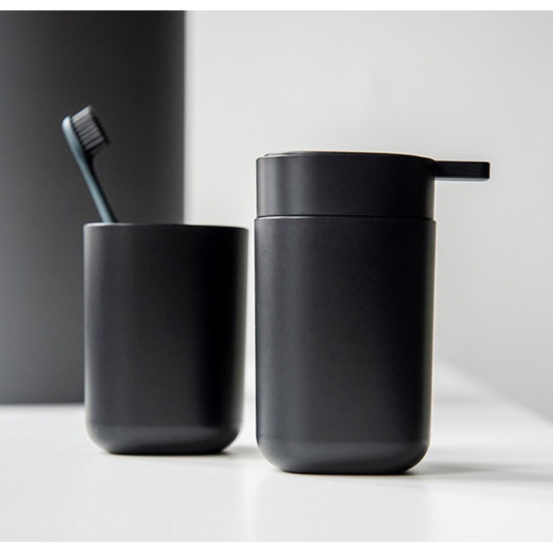 DOSIFICADOR JABON DAVOS NEGRO MATE