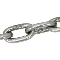 CADENA DIN-766 10MM INOX A316 25MTS