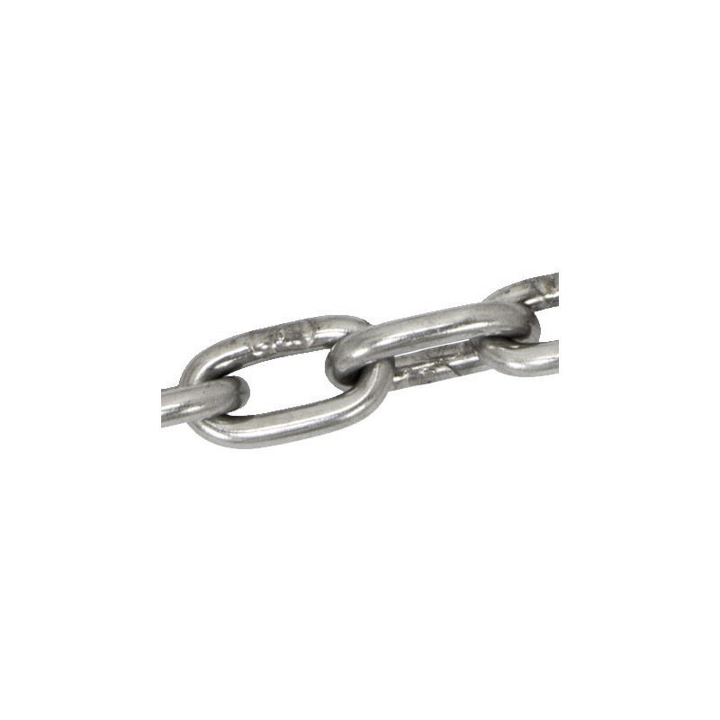 CADENA DIN-766 10MM INOX A316 25MTS