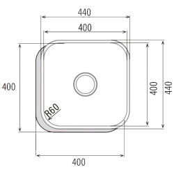 FREGADERO MOD.CBP 40-40/A