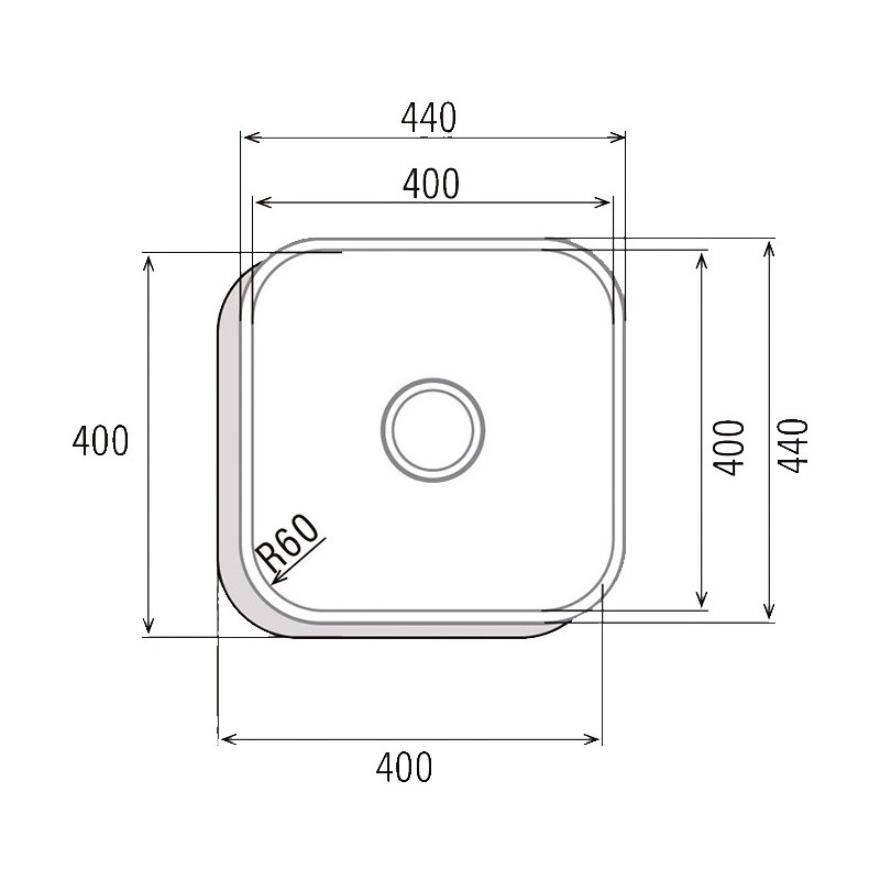 FREGADERO MOD.CBP 40-40/A