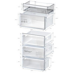 FRIGORIFICO BALAY 3KFB864XE COMBI ACERO 203x60CM