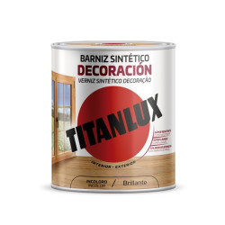 TITANLUX BARNIZ SINTETICO BRILLANTE INCOLORO 250ML