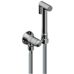 LLAVE PASO SOPORTE CON FLEXIBLE ACERO INOX 120cm