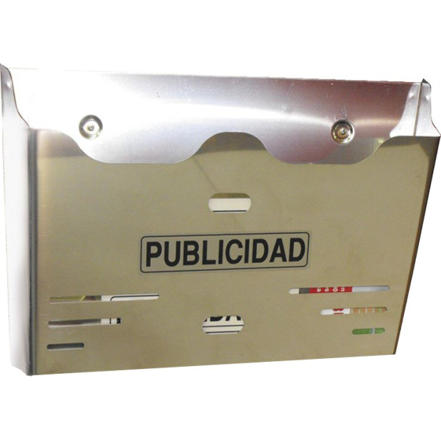 BANDEJA PUBLICIDAD PORTAL MEDIANA ACERO INOX