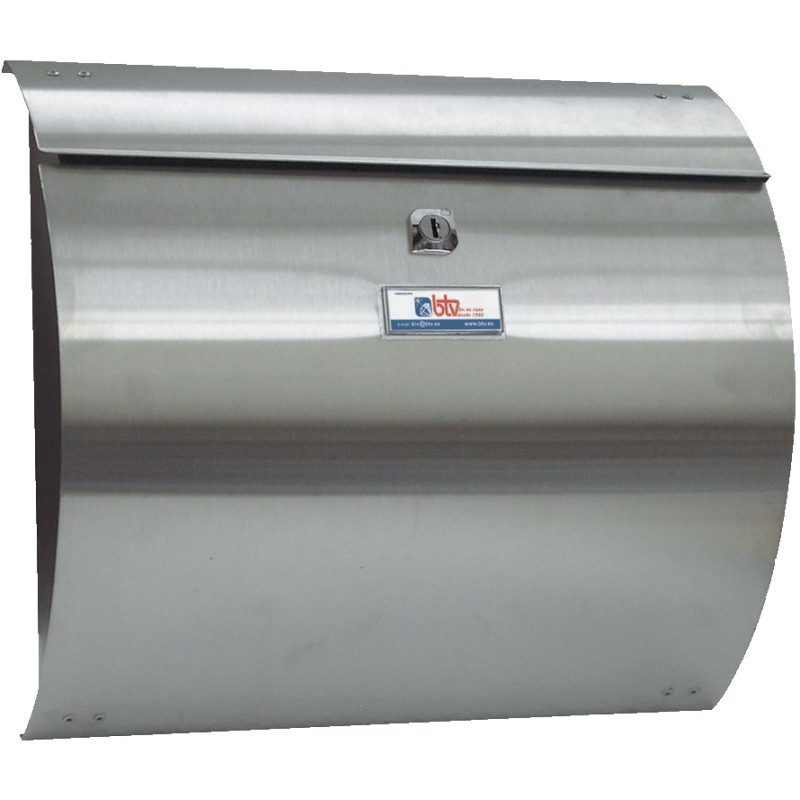 BUZON GONDOLA ACERO INOXIDABLE