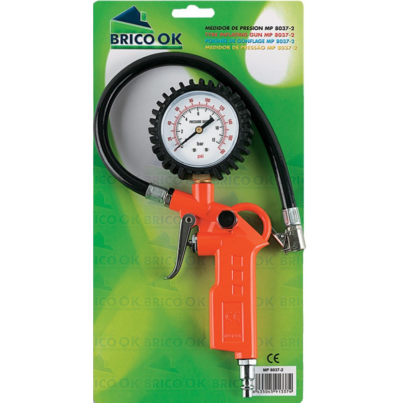 MEDIDOR PRESION "BRICO" O.K" MP-8037-2