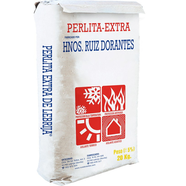 SACO PERLITA EXTRA 20KG.
