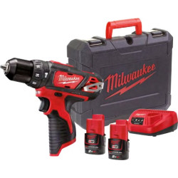 TALADRO PERCUTOR M12BPD-202C MILWAUKEE