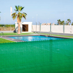 MALLA SOMBREO 90gr 1x10M VERDE