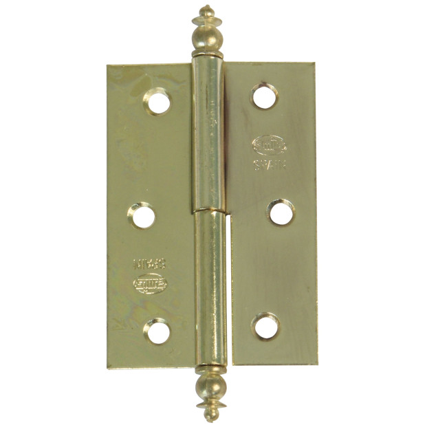 BISAGRA AMIG 541-60 ACERO LATONADO DCHA.