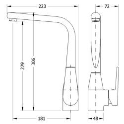 MONOMANDO FREGADERA KLIP
