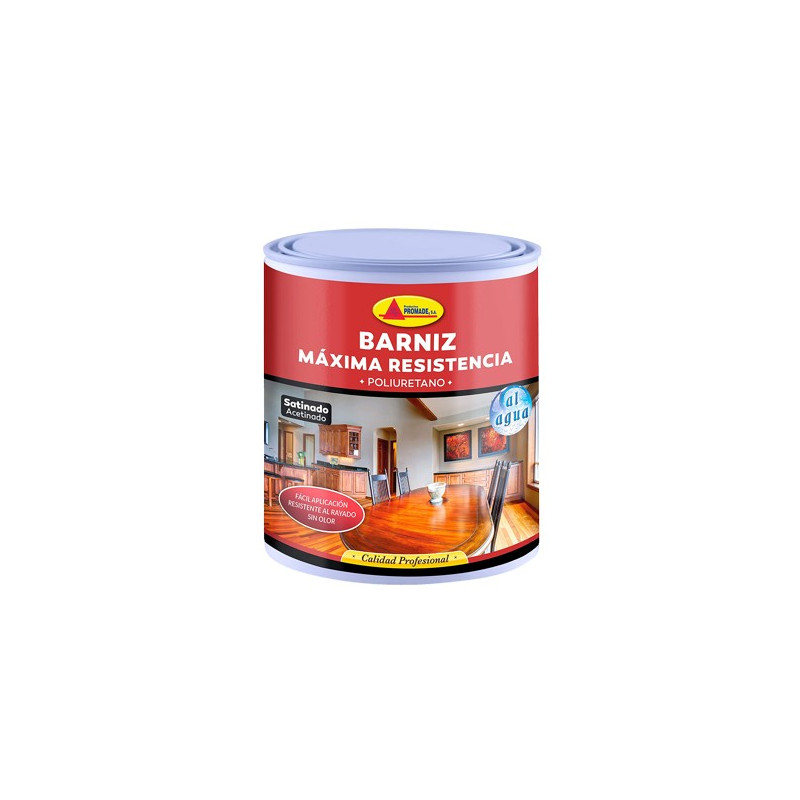 BARNIZ AGUA POLIURETANO SATINADO 4LTS