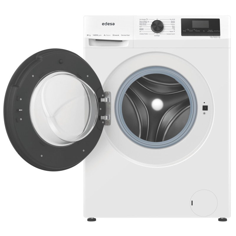 LAVADORA EDESA 8KG BLANCA EWF-8402 WH