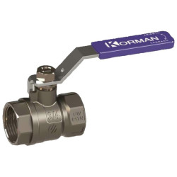 VALVULA DE ESFERA KORMAN 2" H-H PALANCA PROT. EPOXY