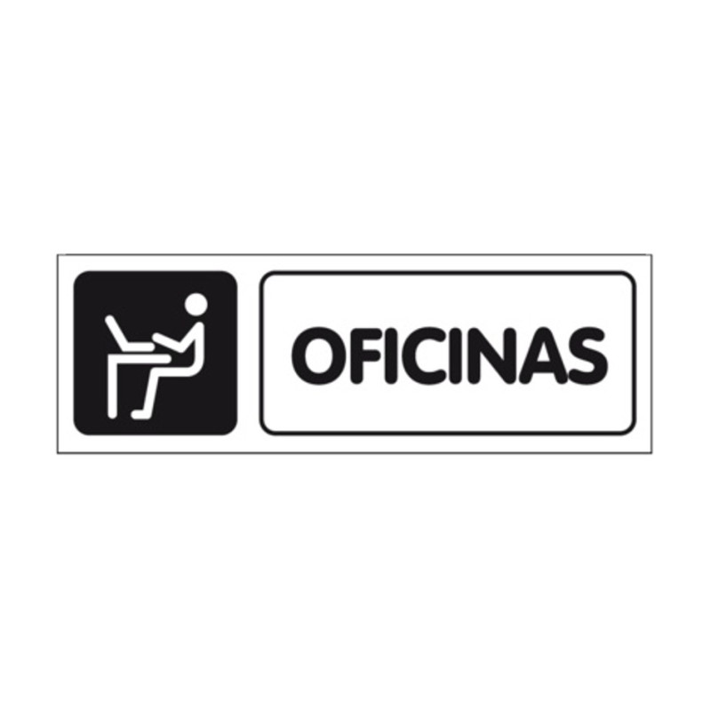 SEÑAL OFICINAS  29x10CM