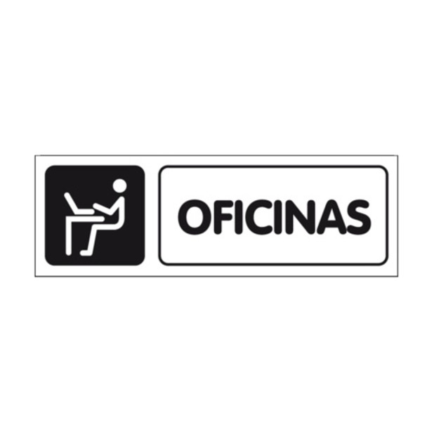 SEÑAL OFICINAS  29x10CM