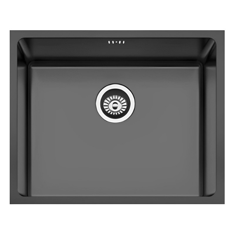 FREGADERO BERLIN 500X400MM ARENADO NEGRO