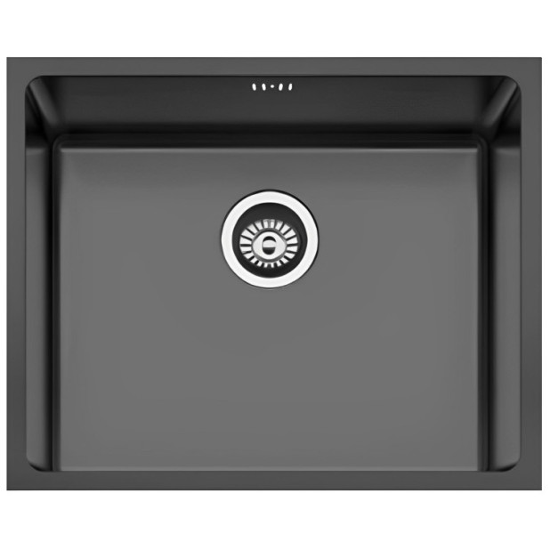 FREGADERO BERLIN 500X400MM ARENADO NEGRO