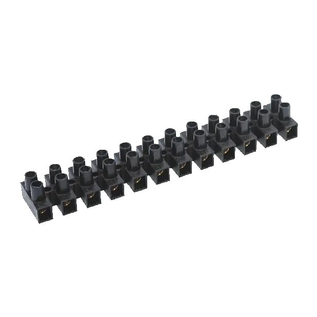 REGLETA CONEXION NEGRA 10MM 57A 12UNID.