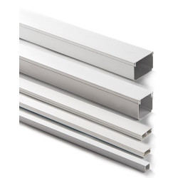 MINICANAL 40X40 2MT BLANCO