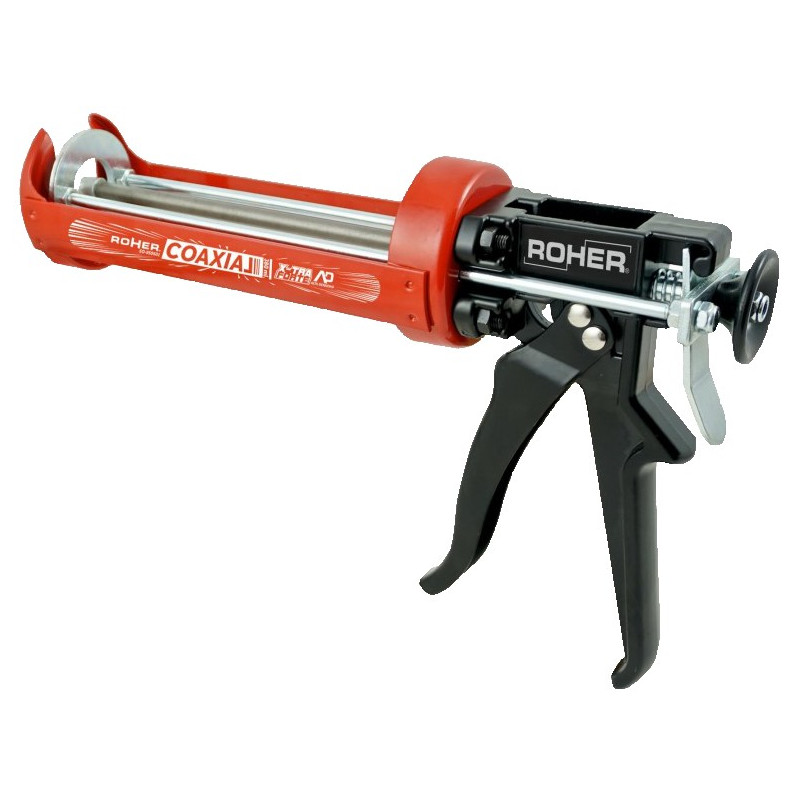 PISTOLA SILICONA XTRA-FORTE COAXIAL 380ML
