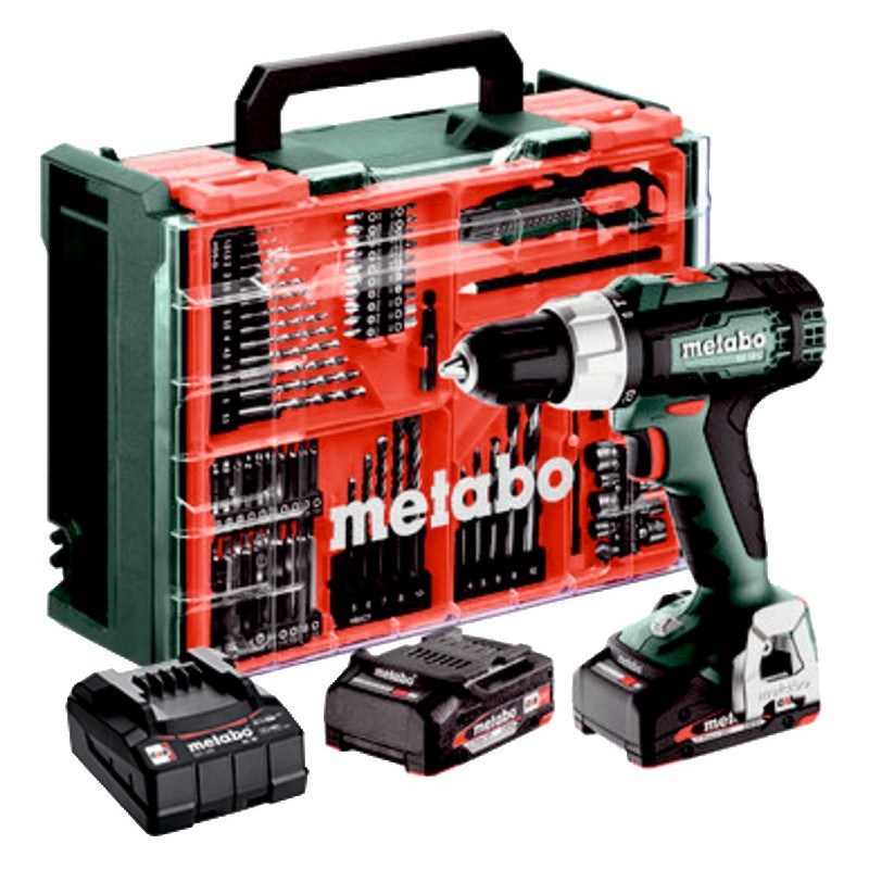 ATORNILLADOR METABO SB 18 L SET PERCUSION BATERIA